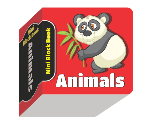Бумажная книга «Mini Block Book. Animals. Revised» - фото №1