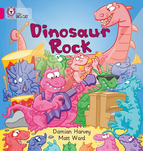 Бумажная книга «Dinosaur Rock: Band 01a/Pink a», автор Дэмиен Харви - фото №1