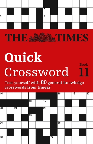 Бумажная книга «The Times Quick Crossword Book 11 : 80 World-Famous Crossword Puzzles from the Times2» - фото №1