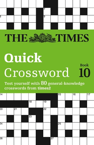 Бумажная книга «The Times Quick Crossword Book 10 : 80 World-Famous Crossword Puzzles from the Times2» - фото №1