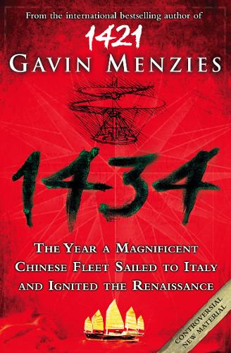 Бумажная книга «1434: The Year a Chinese Fleet Sailed to Italy and Ignited the Renaissance», автор Гэвин Мэнзис - фото №1