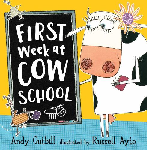 Паперова книга «First Week at Cow School», автор Енді Катбілл - фото №1