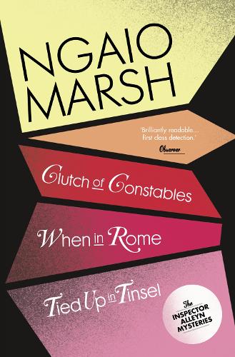 Бумажная книга «Clutch of Constables / When in Rome / Tied Up In Tinsel», автор Нгайо Марш - фото №1