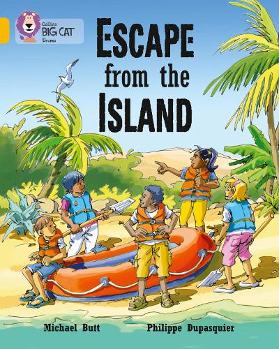 Бумажная книга «Escape from the Island: Band 09/Gold», авторов Майкл Батт, Филипп Дюпаскье - фото №1