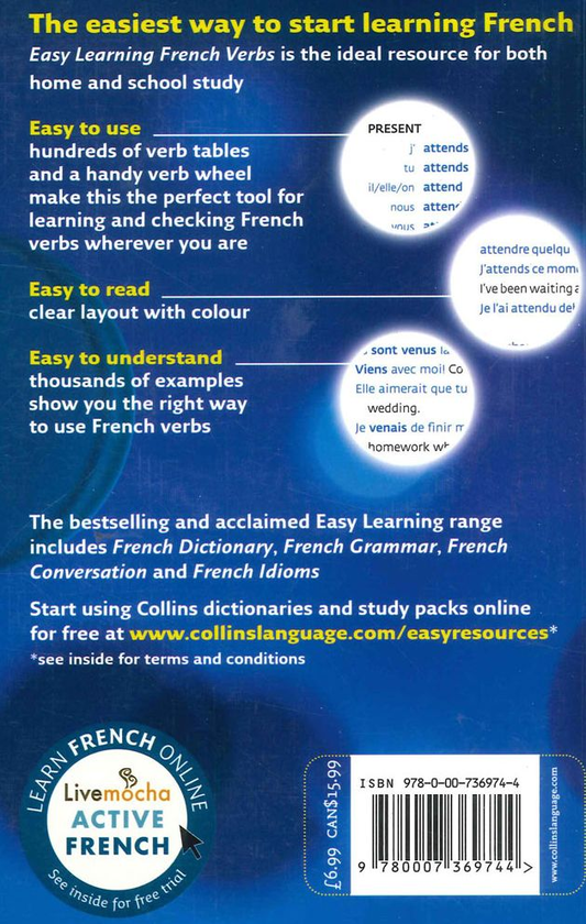 Бумажная книга «Collins Easy Learning: French Verbs » - фото №1