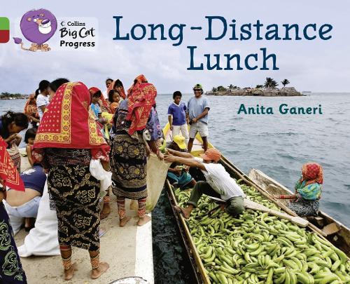 Бумажная книга «Long-distance Lunch: Band 05 Green/Band 14 Ruby», автор Анита Ганери - фото №1