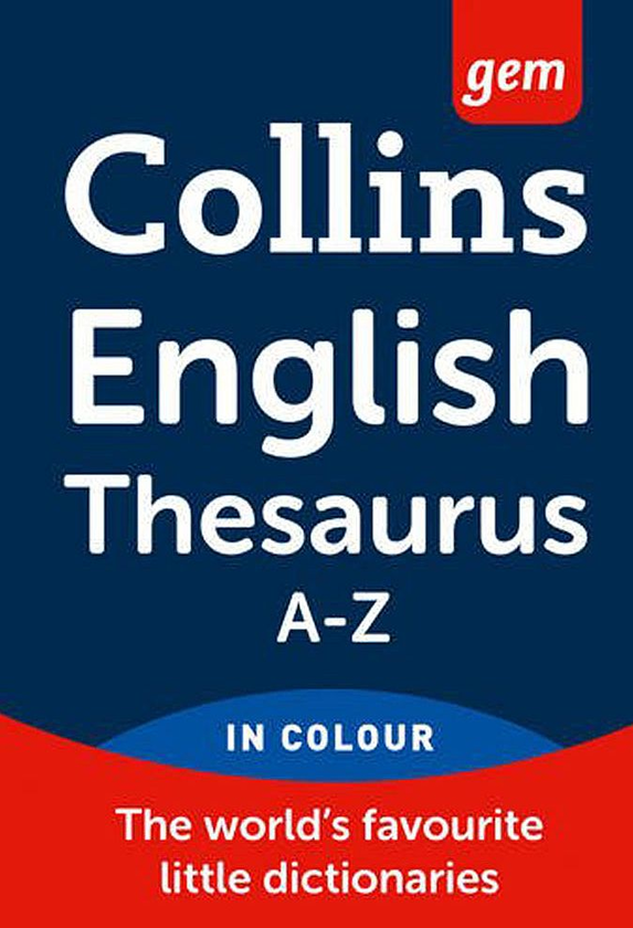 Паперова книга «Collins Gem Thesaurus» - фото №1