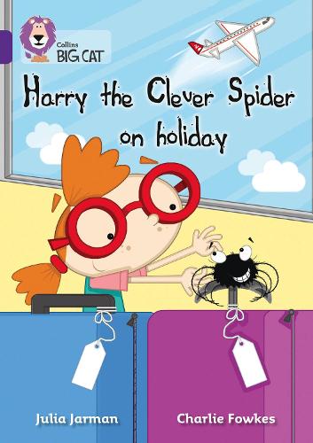 Бумажная книга «Harry the Clever Spider on Holiday: Band 08/Purple», автор Джулия Джарман - фото №1