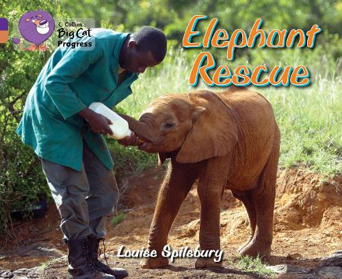 Бумажная книга «Elephant Rescue: Band 08 Purple/Band 12 Copper», автор Луиза Спилсбери - фото №1