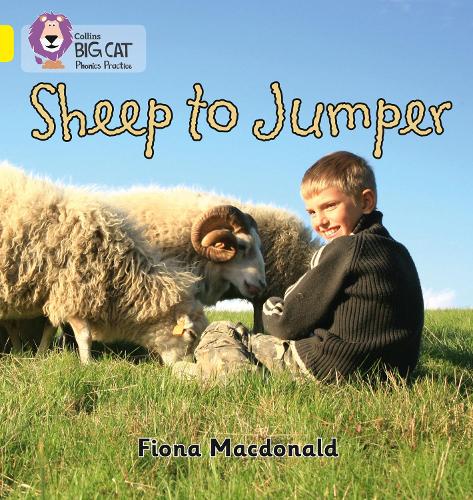 Бумажная книга «Sheep to Jumper: Band 03/Yellow», автор Фиона Макдональд - фото №1