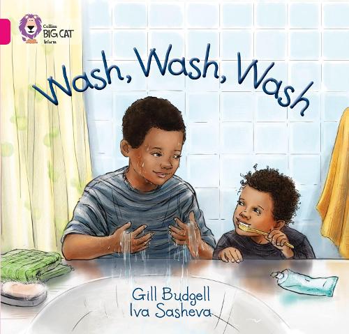 Паперова книга «Wash, Wash, Wash: Band 01a/Pink a», автор Гілл Буджелл - фото №1