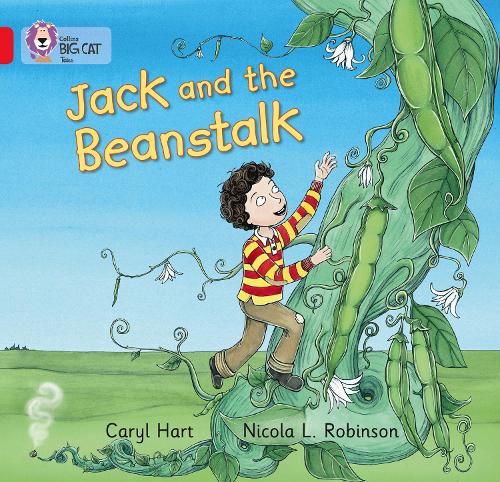 Бумажная книга «Jack and the Beanstalk: Band 02b/Red B», автор Кэрил Харт - фото №1