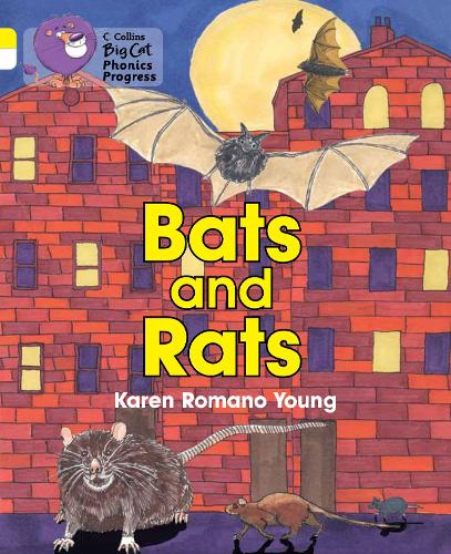 Бумажная книга «Bats and Rats: Band 03 Yellow/Band 10 White», автор Карен Романо Янг - фото №1