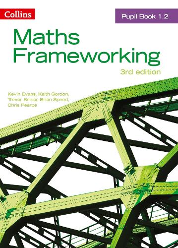 [object Object] «KS3 Maths Pupil Book 1.2», авторов Брайан Спид, Крис Пирс, Гордон, Кевин Эванс, Тревор Синьйор - фото №1
