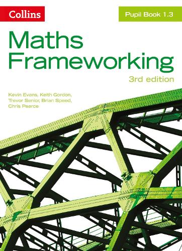 [object Object] «KS3 Maths Pupil Book 1.3», авторів Браян Спід, Кріс Пірс, Гордон, Кевін Еванс, Тревор Сіньйор - фото №1