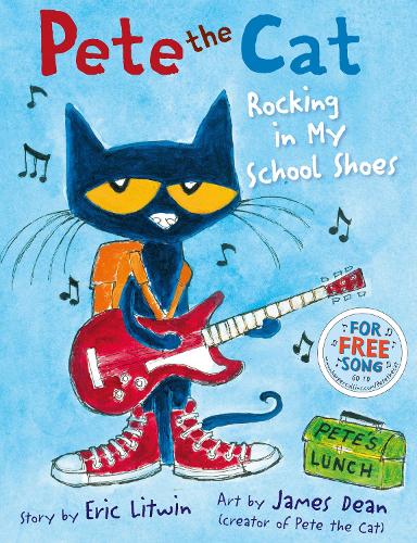Бумажная книга «Pete the Cat Rocking in My School Shoes», автор Эрик Литвин - фото №1