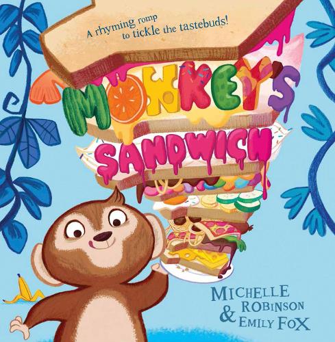 Паперова книга «Monkey’s Sandwich», автор Мішель Робінсон - фото №1