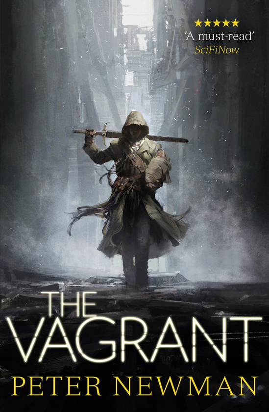 Паперова книга «The Vagrant», автор Пітер Ньюман - фото №1