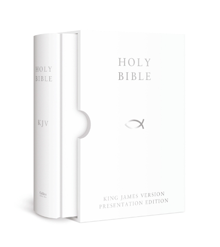 Бумажная книга «HOLY BIBLE: King James Version (KJV) White Presentation Edition», автор Collins UK - фото №1