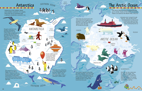 Бумажная книга «Collins Children’s Picture Atlas» - фото №1