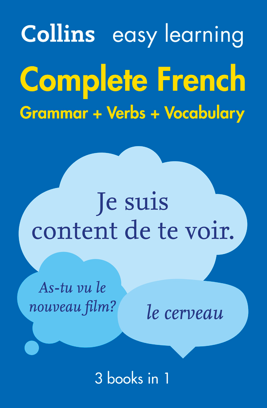 Паперова книга «Collins Easy Learning. Complete French. Grammar Verbs Vocabulary. 3 Books in 1. 2nd Edition» - фото №1