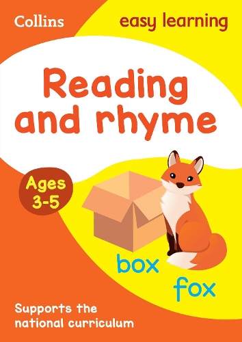 [object Object] «Reading and Rhyme Ages 3-5: Ideal for Home Learning», автор Collins Easy Learning - фото №1