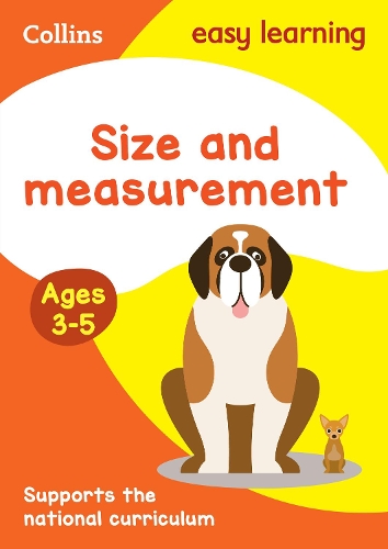 Бумажная книга «Size and Measurement Ages 3-5: Ideal for Home Learning», автор Collins Easy Learning - фото №1