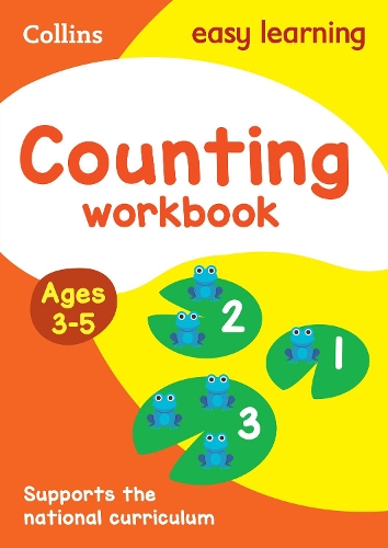 [object Object] «Counting Workbook Ages 3-5: Ideal for Home Learning», автор Collins Easy Learning - фото №1
