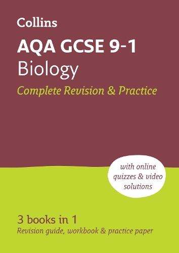 [object Object] «AQA GCSE 9-1 Biology All-in-One Complete Revision and Practice: Ideal for the 2024 and 2025 Exams», автор Collins GCSE - фото №1
