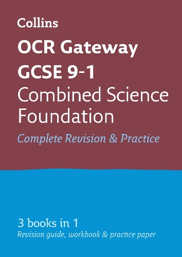 [object Object] «OCR Gateway GCSE 9-1 Combined Science Foundation All-in-One Complete Revision and Practice: Ideal for the 2024 and 2025 Exams», автор Collins GCSE - фото №1
