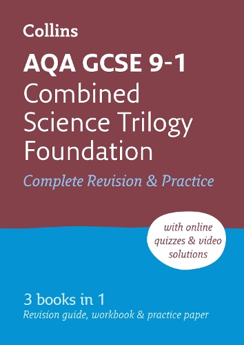 [object Object] «AQA GCSE 9-1 Combined Science Foundation All-in-One Complete Revision and Practice: Ideal for the 2024 and 2025 Exams», автор Collins GCSE - фото №1