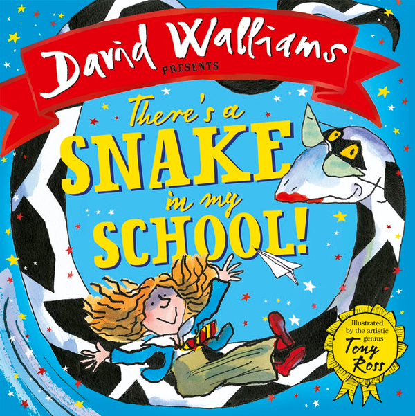 Бумажная книга «There's a Snake in My School!», автор Дэвид Уолльямс - фото №1