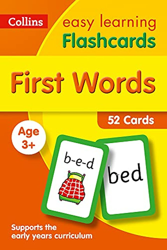 [object Object] «First Words Flashcards: Ideal for Home Learning» - фото №1