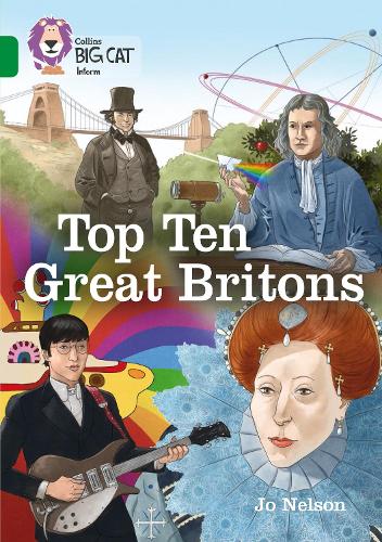 Бумажная книга «Top Ten Great Britons: Band 15/Emerald», автор Джо Нельсон - фото №1