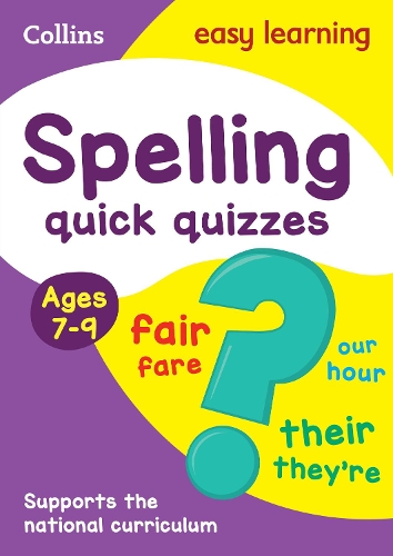 [object Object] «Spelling Quick Quizzes Ages 7-9: Ideal for Home Learning», автор Collins Easy Learning - фото №1