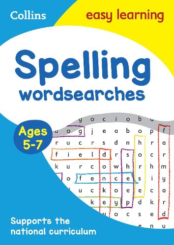 [object Object] «Spelling Word Searches Ages 5-7: Ideal for Home Learning», автор Collins Easy Learning - фото №1