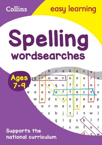 [object Object] «Spelling Word Searches Ages 7-9: Ideal for Home Learning», автор Collins Easy Learning - фото №1
