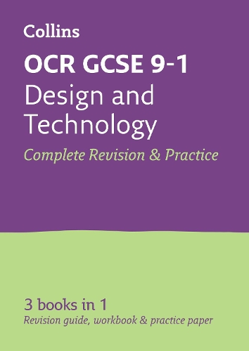[object Object] «OCR GCSE 9-1 Design & Technology All-in-One Complete Revision and Practice: Ideal for the 2024 and 2025 Exams», автор Collins GCSE - фото №1
