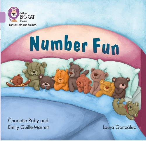 Бумажная книга «Number Fun: Band 00/Lilac», авторов Шарлотта Рэйби, Эмили Гилл-Марретт - фото №1