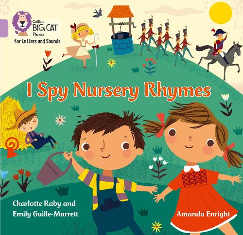 Бумажная книга «I Spy Nursery Rhymes: Band 00/Lilac», авторов Шарлотта Рэйби, Эмили Гилл-Марретт - фото №1