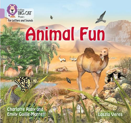 Бумажная книга «Animal Fun: Band 00/Lilac», авторов Шарлотта Рэйби, Эмили Гилл-Марретт - фото №1