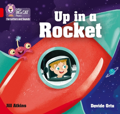 Паперова книга «Up in a Rocket: Band 02a/Red a», автор Джилл Аткінс - фото №1
