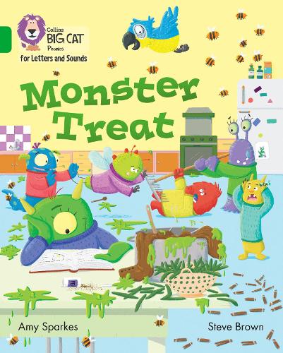 Бумажная книга «Monster Treat: Band 05/Green», автор Эми Спаркс - фото №1