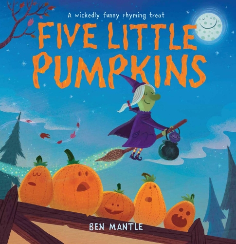 Бумажная книга «FIVE LITTLE PUMPKINS» - фото №1