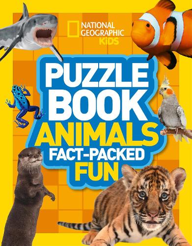 [object Object] «Puzzle Book Animals: A Fact-packed Fun Book Of Animal Themed Puzzles» - фото №1