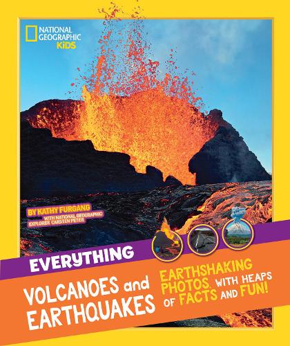 Бумажная книга «Everything: Volcanoes and Earthquakes», автор National Geographic Kids - фото №1