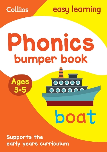 [object Object] «Phonics Bumper Book Ages 3-5: Ideal for Home Learning», автор Collins Easy Learning - фото №1