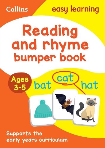 [object Object] «Reading and Rhyme Bumper Book Ages 3-5: Ideal for Home Learning», автор Collins Easy Learning - фото №1