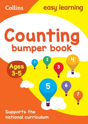 [object Object] «Counting Bumper Book Ages 3-5: Ideal for Home Learning», автор Collins Easy Learning - фото №1