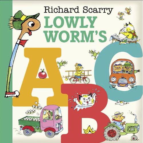 Паперова книга «Lowly Worm’s ABC», автор Річард Скаррі - фото №1